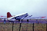 G-AMPY - G-AMPY   Douglas DC-3C-47B-15-DK [15124/26569] (Air Atlantique) (Place unknown) @1986 - by Ray Barber