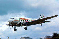 G-AMPY @ EGBJ - G-AMPY   Douglas DC-3C-47B-15-DK [15124/26569] (Intra Airways) Staverton~G @ 01/09/1975