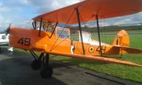 OO-SVA @ EBSG - On the aircraft home field of EBSG - by Franz Ceuppens