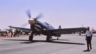 N5672N @ MCE - Merced fly-in 6-63 - by Clayton Eddy