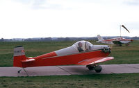 OY-AMJ @ EKTD - Druine Turbulent at Tonder airport DK - by Jack Poelstra