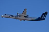N442QX @ KBOI - Climb out from RWY 10L sporting a new paint job. - by Gerald Howard