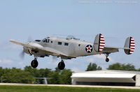 N214CR @ KOSH - Beech AT-11 Kansas Tantalizing Takeoff  C/N 41-9486, N214CR