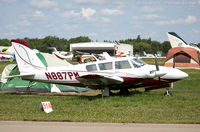 N887PM @ KOSH - Piper PA-39 Twin Comanche  C/N 39-25, N887PM - by Dariusz Jezewski www.FotoDj.com
