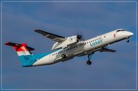 LX-LQJ @ EDDR - De Havilland Canada DHC-8-402Q - by Jerzy Maciaszek