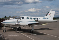 HB-LSX @ LSZG - In front of maintenance hangar, Grenchen airport. - by sparrow9