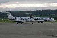HB-VYM @ LSZG - In good company. Grenchen airport.