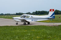 HB-ELP @ LSZG - At Grenchen airport. HB-registered since 1966-10-03 - by sparrow9