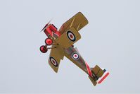 F-AZCY @ LFSI - Royal Aircraft Factory SE-5A Replica, On display, St Dizier-Robinson Air Base 113 (LFSI) Open day 2017 - by Yves-Q