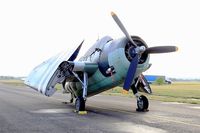 F-AZJA @ LFSI - Grumman TBM-3E Avenger, Static display, St Dizier-Robinson Air Base 113 (LFSI) Open day 2017 - by Yves-Q