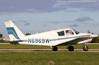 N6969W @ KOSH - Piper PA-28-140 Cherokee Cruiser  C/N 28-21166, N6969W