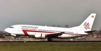 EC-EGQ @ EBBR - landing Brussels 25L '90s - by j.van mierlo