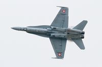 J-5015 @ LFSI - Swiss Air Force McDonnell Douglas FA-18C Hornet, On display, St Dizier-Robinson Air Base 113 (LFSI) Open day 2017 - by Yves-Q
