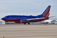 N552WN @ KBOI - Landing roll out on RWY 10L. - by Gerald Howard