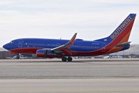 N225WN @ KBOI - Landing roll out on RWY 10L.