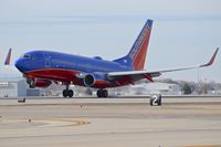 N225WN @ KBOI - Landing RWY 10L.