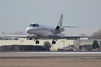 N5950C @ KBOI - Landing RWY 10L. - by Gerald Howard