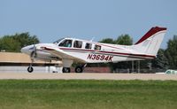 N3694K @ KOSH - Beech 58 - by Mark Pasqualino