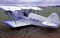 G-BGPI @ EGTC - G-BGPI   Plumb BGP.1 [PFA 083-10359] Cranfield~G @ 04/07/1998 - by Ray Barber