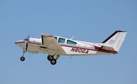 N80GA @ KOSH - Beech E55 - by Mark Pasqualino