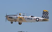 N6450D @ KOSH - Beech T-34A