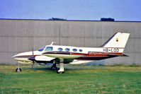 HB-LGD @ EGLM - HB-LGD   Cessna 401B [401B-0049] White Waltham~G 11/07/1971 - by Ray Barber