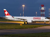 HB-JCA @ EGSH - Being towed