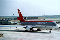 N147US @ EDDF - N147US   McDonnell Douglas DC-10-40 [46756] (Northwest Airlines) Frankfurt Int'l~D 27/09/1992