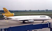 D-ADQO @ EDDL - D-ADQO   McDonnell Douglas DC-10-30 [46596] (Condor) Dusseldorf Int'l~D 01/05/1983