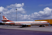 OY-SAB @ ARN - Stockholm Arlanda 9.1974 - by leo larsen