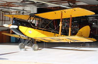 N1510V @ SZP - 1948 DeHavilland DH-60G GIPSY MOTH, DeHavilland Grp. 3 II Inverted in-line air-cooled 120 Hp. Rebuilt & long registered as a 1948 aircraft. At the Watson Museum hangar. - by Doug Robertson