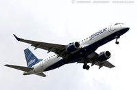 N281JB @ KJFK - Embraer 190AR (ERJ-190-100IGW) Lady in Blue - JetBlue Airways  C/N 19000103, N281JB