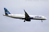 N987JT @ KJFK - Airbus A321-231 Sky's the LiMint -  C/N 7855, N987JT - by Dariusz Jezewski  FotoDJ.com