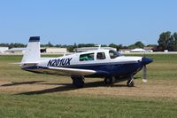 N201UX @ KOSH - Mooney M20J