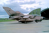 ZA411 @ EGQS - ZA411   BAe/Panavia Tornado GR.1T [BT035] (Royal Air Force) RAF Lossiemouth~G @ 1991