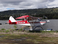 N356CM @ 5BL - N356CM at Beluga Lake - Homer AK