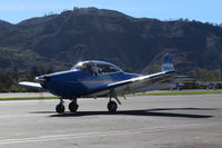 N8667H @ SZP - 1947 North American NAVION, Continental IO-520 285 Hp upgrade, taxi back, Young Eagles flight - by Doug Robertson