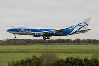 VQ-BHE @ LFRB - Boeing 747-4KZF, On final rwy 25L, Brest-Bretagne Airport (LFRB-BES) - by Yves-Q
