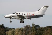 107 @ LFRB - Embraer EMB-121AA Xingu, On final rwy 25L, Brest-Bretagne Airport (LFRB-BES) - by Yves-Q