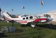 N495BB @ KOSH - Beech G58 - by Mark Pasqualino