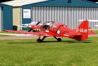 G-ULHI @ EGBP - G-ULHI   Scottish Aviation SA.120-101 Bulldog [BH120/148] Kemble~G 10/08/2012 - by Ray Barber