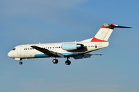 OE-LFJ @ EGSH - Landing at Norwich. - by Graham Reeve