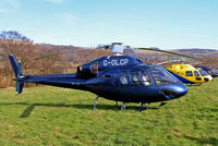 G-OLCP @ EGBC - G-OLCP   Eurocopter AS.355N Ecureuil II [5580] (Charterstyle Ltd) Cheltenham Racecourse~G 18/03/2005