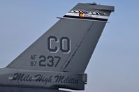 87-0237 @ KBOI - 120th Fighter Sq. “Mile High Militia”, 140th Fighter Wing, Colorado Air National Guard. - by Gerald Howard