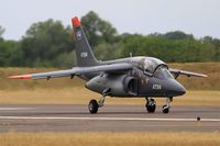 AT24 @ LFSI - Belgian Air Force Dassault-Dornier Alpha Jet 1B, Taxiing to flight line, St Dizier-Robinson Air Base 113 (LFSI) - by Yves-Q