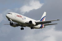 EC-MCI @ LMML - B737-400 EC-MCI SwiftAir - by Raymond Zammit