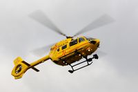 G-RESU @ EGSH - Helimed 85A returning to base. - by keithnewsome