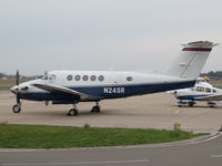 N24SR @ EGJB - On the west parking at Guernsey - by alanh