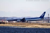 JA785A @ KEWR - Boeing 777-381/ER - All Nippon Airways - ANA  C/N 37951, JA785A