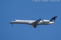 N14907 @ KEWR - Embraer ERJ-145LR (EMB-145LR) - United Express (ExpressJet Airlines)   C/N 145468, N14907